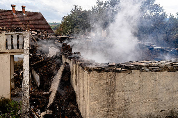 Professional Fire Damage Repair technician working in Hanover, PA